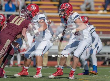 Thumbnail 3 in Monsignor Farrell vs. Archbishop Stepinac (NYCHSFL AAA Semifinal) photogallery.
