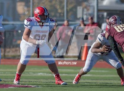 Thumbnail 1 in Monsignor Farrell vs. Archbishop Stepinac (NYCHSFL AAA Semifinal) photogallery.