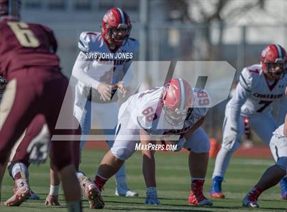 Thumbnail 3 in Monsignor Farrell vs. Archbishop Stepinac (NYCHSFL AAA Semifinal) photogallery.