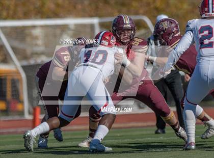 Thumbnail 1 in Monsignor Farrell vs. Archbishop Stepinac (NYCHSFL AAA Semifinal) photogallery.