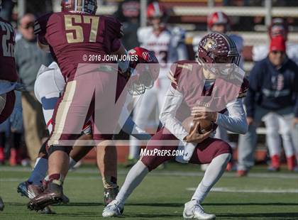 Thumbnail 3 in Monsignor Farrell vs. Archbishop Stepinac (NYCHSFL AAA Semifinal) photogallery.