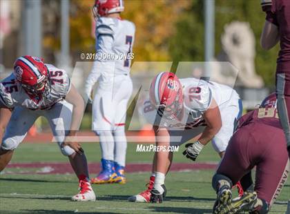 Thumbnail 1 in Monsignor Farrell vs. Archbishop Stepinac (NYCHSFL AAA Semifinal) photogallery.