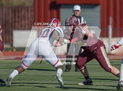 Thumbnail 2 in Monsignor Farrell vs. Archbishop Stepinac (NYCHSFL AAA Semifinal) photogallery.