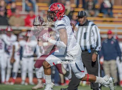 Thumbnail 2 in Monsignor Farrell vs. Archbishop Stepinac (NYCHSFL AAA Semifinal) photogallery.