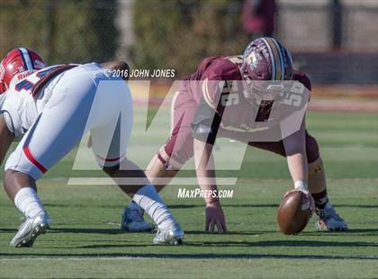 Thumbnail 3 in Monsignor Farrell vs. Archbishop Stepinac (NYCHSFL AAA Semifinal) photogallery.