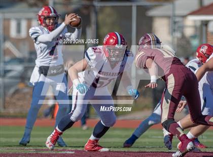 Thumbnail 3 in Monsignor Farrell vs. Archbishop Stepinac (NYCHSFL AAA Semifinal) photogallery.