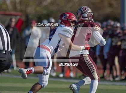 Thumbnail 2 in Monsignor Farrell vs. Archbishop Stepinac (NYCHSFL AAA Semifinal) photogallery.