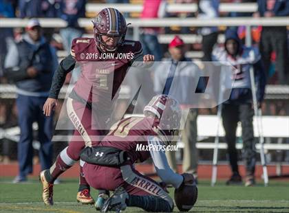 Thumbnail 2 in Monsignor Farrell vs. Archbishop Stepinac (NYCHSFL AAA Semifinal) photogallery.