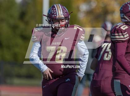 Thumbnail 3 in Monsignor Farrell vs. Archbishop Stepinac (NYCHSFL AAA Semifinal) photogallery.