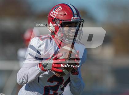 Thumbnail 3 in Monsignor Farrell vs. Archbishop Stepinac (NYCHSFL AAA Semifinal) photogallery.