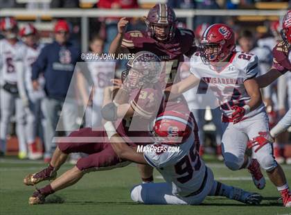 Thumbnail 3 in Monsignor Farrell vs. Archbishop Stepinac (NYCHSFL AAA Semifinal) photogallery.