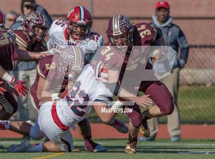 Thumbnail 2 in Monsignor Farrell vs. Archbishop Stepinac (NYCHSFL AAA Semifinal) photogallery.