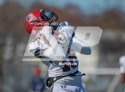 Thumbnail 1 in Monsignor Farrell vs. Archbishop Stepinac (NYCHSFL AAA Semifinal) photogallery.