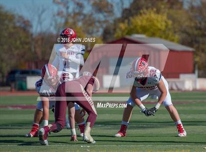 Thumbnail 2 in Monsignor Farrell vs. Archbishop Stepinac (NYCHSFL AAA Semifinal) photogallery.