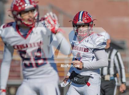 Thumbnail 1 in Monsignor Farrell vs. Archbishop Stepinac (NYCHSFL AAA Semifinal) photogallery.