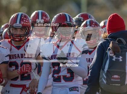 Thumbnail 1 in Monsignor Farrell vs. Archbishop Stepinac (NYCHSFL AAA Semifinal) photogallery.