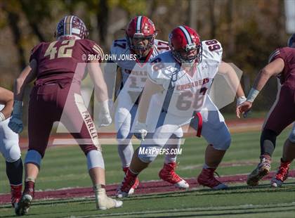 Thumbnail 2 in Monsignor Farrell vs. Archbishop Stepinac (NYCHSFL AAA Semifinal) photogallery.