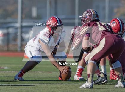 Thumbnail 2 in Monsignor Farrell vs. Archbishop Stepinac (NYCHSFL AAA Semifinal) photogallery.