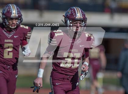 Thumbnail 2 in Monsignor Farrell vs. Archbishop Stepinac (NYCHSFL AAA Semifinal) photogallery.