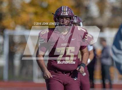 Thumbnail 3 in Monsignor Farrell vs. Archbishop Stepinac (NYCHSFL AAA Semifinal) photogallery.