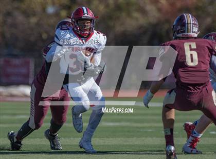 Thumbnail 1 in Monsignor Farrell vs. Archbishop Stepinac (NYCHSFL AAA Semifinal) photogallery.