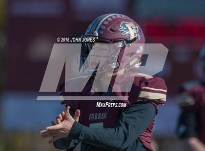 Thumbnail 3 in Monsignor Farrell vs. Archbishop Stepinac (NYCHSFL AAA Semifinal) photogallery.