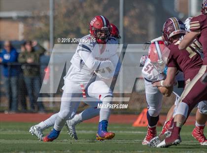 Thumbnail 1 in Monsignor Farrell vs. Archbishop Stepinac (NYCHSFL AAA Semifinal) photogallery.