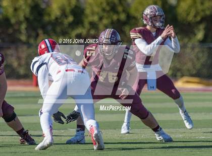 Thumbnail 3 in Monsignor Farrell vs. Archbishop Stepinac (NYCHSFL AAA Semifinal) photogallery.
