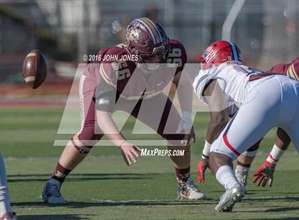 Thumbnail 3 in Monsignor Farrell vs. Archbishop Stepinac (NYCHSFL AAA Semifinal) photogallery.