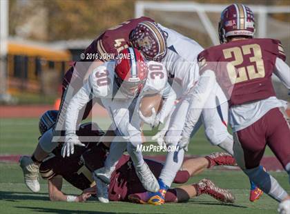 Thumbnail 2 in Monsignor Farrell vs. Archbishop Stepinac (NYCHSFL AAA Semifinal) photogallery.