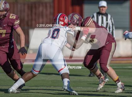 Thumbnail 3 in Monsignor Farrell vs. Archbishop Stepinac (NYCHSFL AAA Semifinal) photogallery.