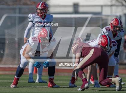 Thumbnail 3 in Monsignor Farrell vs. Archbishop Stepinac (NYCHSFL AAA Semifinal) photogallery.
