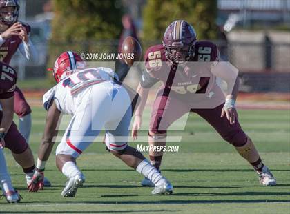 Thumbnail 1 in Monsignor Farrell vs. Archbishop Stepinac (NYCHSFL AAA Semifinal) photogallery.
