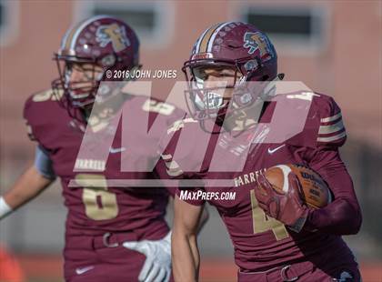 Thumbnail 3 in Monsignor Farrell vs. Archbishop Stepinac (NYCHSFL AAA Semifinal) photogallery.