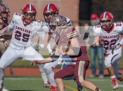 Thumbnail 2 in Monsignor Farrell vs. Archbishop Stepinac (NYCHSFL AAA Semifinal) photogallery.