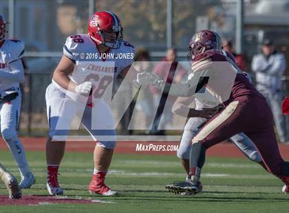 Thumbnail 2 in Monsignor Farrell vs. Archbishop Stepinac (NYCHSFL AAA Semifinal) photogallery.