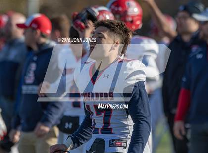 Thumbnail 3 in Monsignor Farrell vs. Archbishop Stepinac (NYCHSFL AAA Semifinal) photogallery.