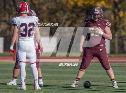 Thumbnail 3 in Monsignor Farrell vs. Archbishop Stepinac (NYCHSFL AAA Semifinal) photogallery.