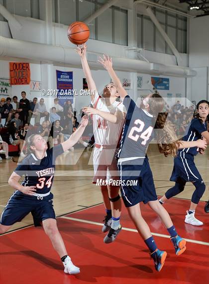 Thumbnail 2 in Shalhevet vs Katz Yeshiva High School (Steve Glouberman Tournament) photogallery.