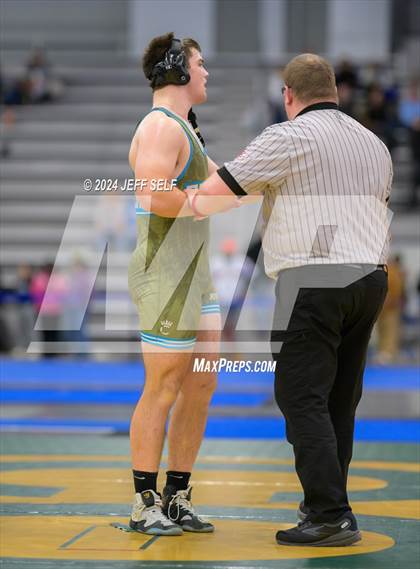 Thumbnail 2 in VHSL Class 5 State Championships 285lbs Final photogallery.