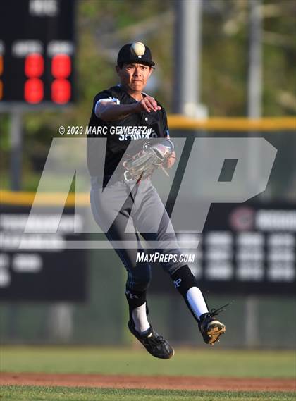 Thumbnail 3 in Villa Park @ Orange Lutheran (CIF SS Division 1 Quarterfinal) photogallery.