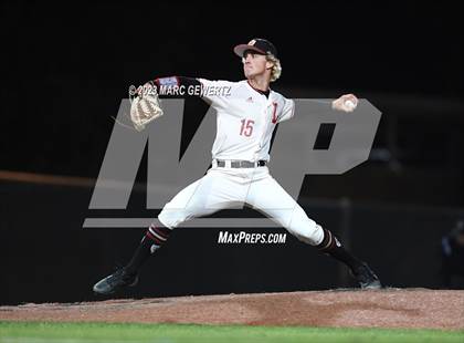 Thumbnail 3 in Villa Park @ Orange Lutheran (CIF SS Division 1 Quarterfinal) photogallery.