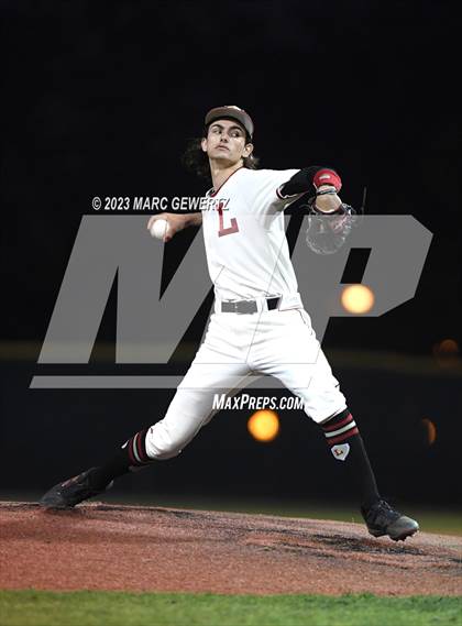 Thumbnail 3 in Villa Park @ Orange Lutheran (CIF SS Division 1 Quarterfinal) photogallery.
