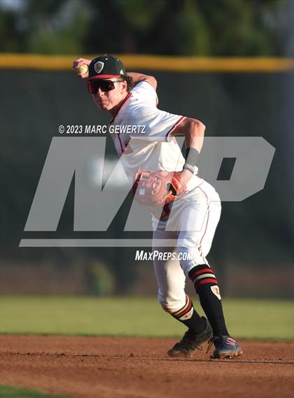 Thumbnail 3 in Villa Park @ Orange Lutheran (CIF SS Division 1 Quarterfinal) photogallery.