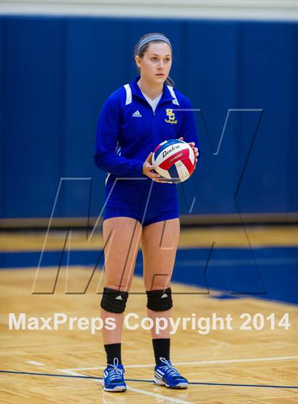 Thumbnail 2 in Samuel Clemens vs Warren (NISD Volleyball Tournament) photogallery.