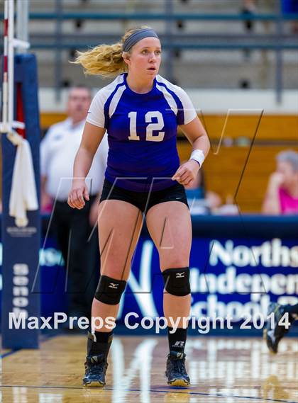 Thumbnail 2 in Samuel Clemens vs Warren (NISD Volleyball Tournament) photogallery.