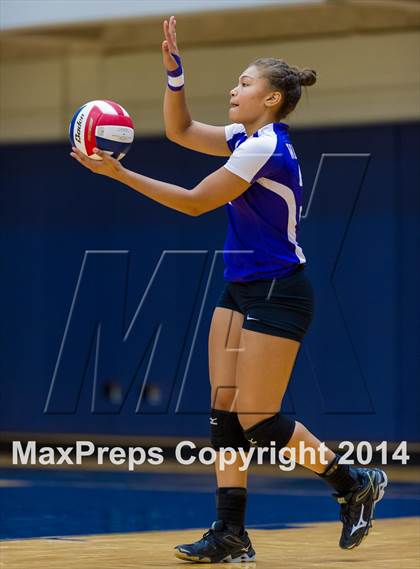 Thumbnail 3 in Samuel Clemens vs Warren (NISD Volleyball Tournament) photogallery.