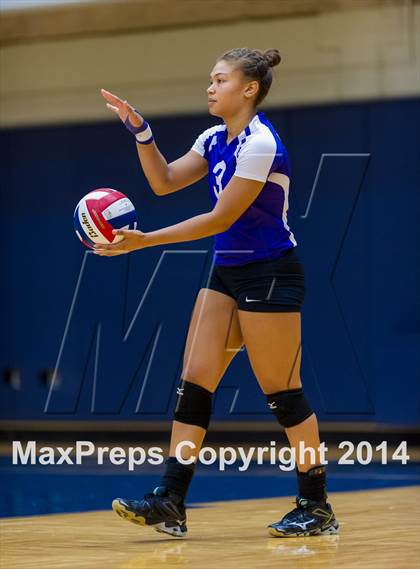 Thumbnail 2 in Samuel Clemens vs Warren (NISD Volleyball Tournament) photogallery.
