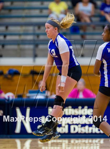 Thumbnail 1 in Samuel Clemens vs Warren (NISD Volleyball Tournament) photogallery.