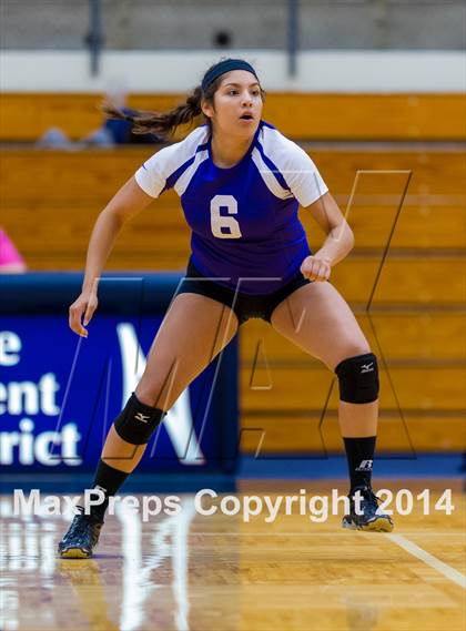 Thumbnail 2 in Samuel Clemens vs Warren (NISD Volleyball Tournament) photogallery.